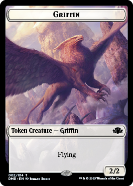 Insecte // Jeton double face Griffin [Jetons remasterisés Dominaria] 