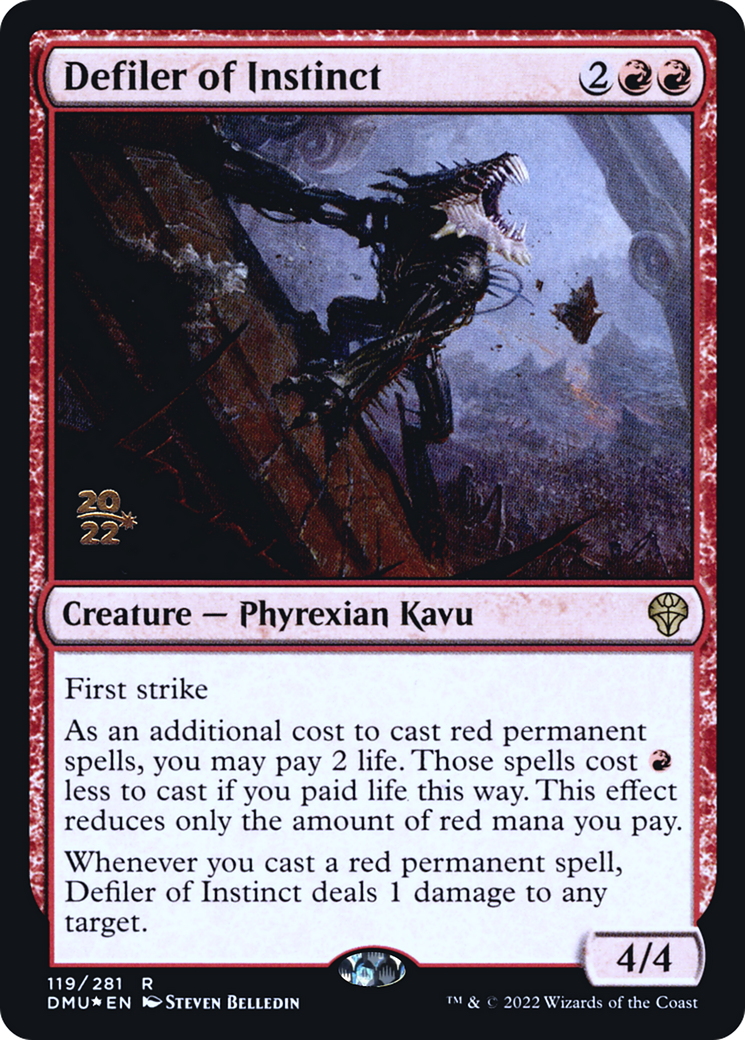 Profanateur de l'instinct [Promotions avant-première de Dominaria United] 
