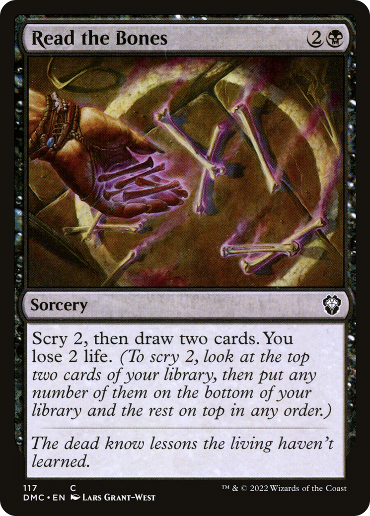Lire les ossements [Dominaria United Commander] 