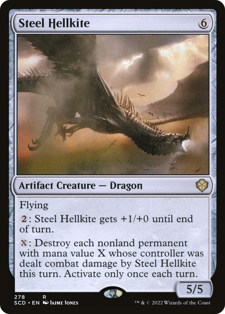 Steel Hellkite [Decks Starter Commander] 