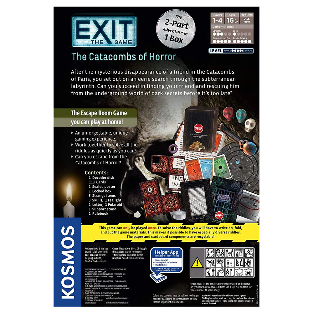 Exit The Game - The Catacombs of Horror