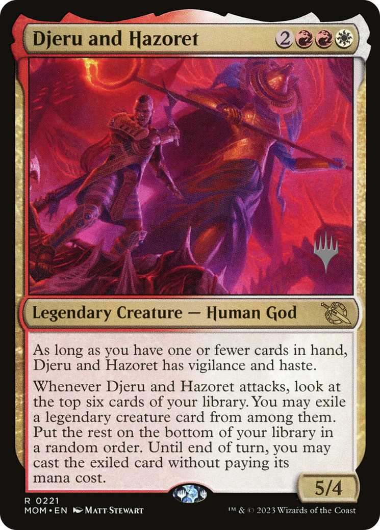 Djeru et Hazoret (Pack Promo) [Promos de la Marche de la Machine] 