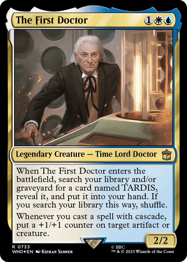 The First Doctor (WHO-733) - Doctor Who Foil