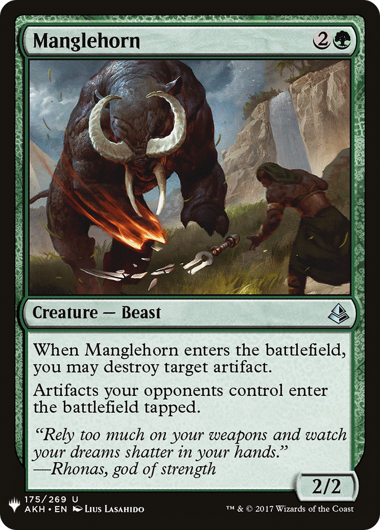 Manglehorn [Booster mystère] 
