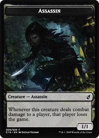 Assassin // Jeton Morph double face [Jetons Commander 2019] 