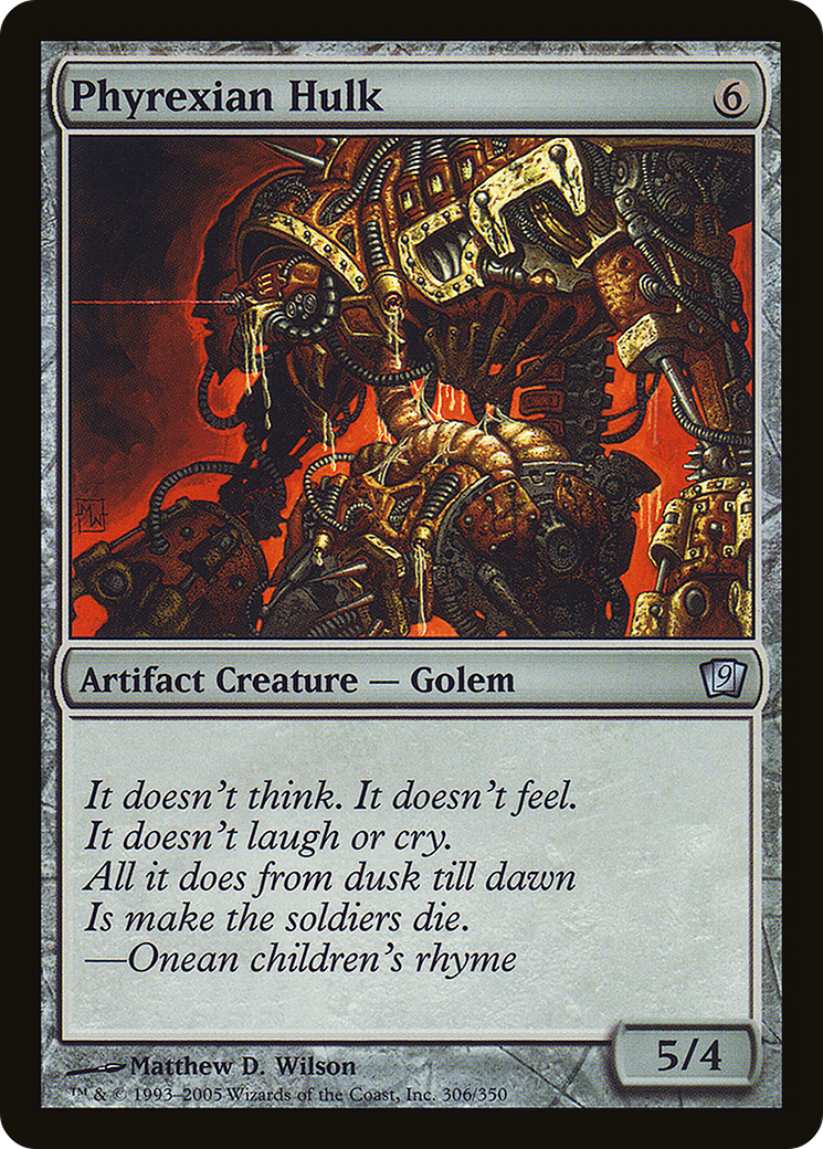 Phyrexian Hulk (9ED-306★) - 9th Edition
