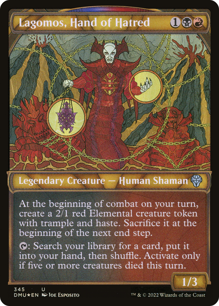 Lagomos, main de haine (vitrine texturée) [Dominaria United] 