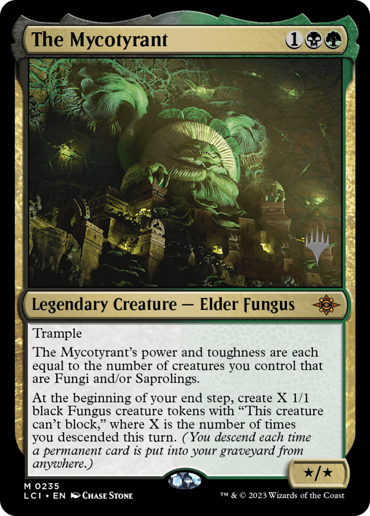 Le Mycotyrant (Pack Promo) [Les Cavernes Perdues d'Ixalan Promos] 