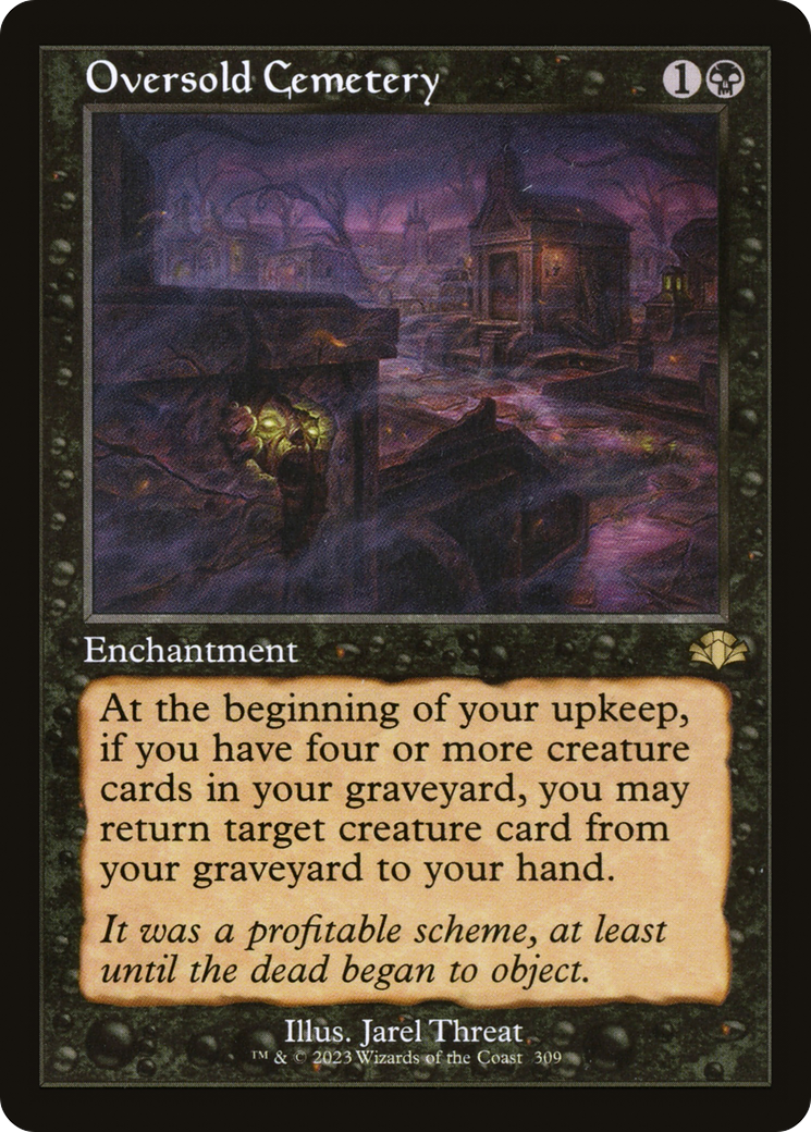 Cimetière survendu (rétro) [Dominaria Remastered] 