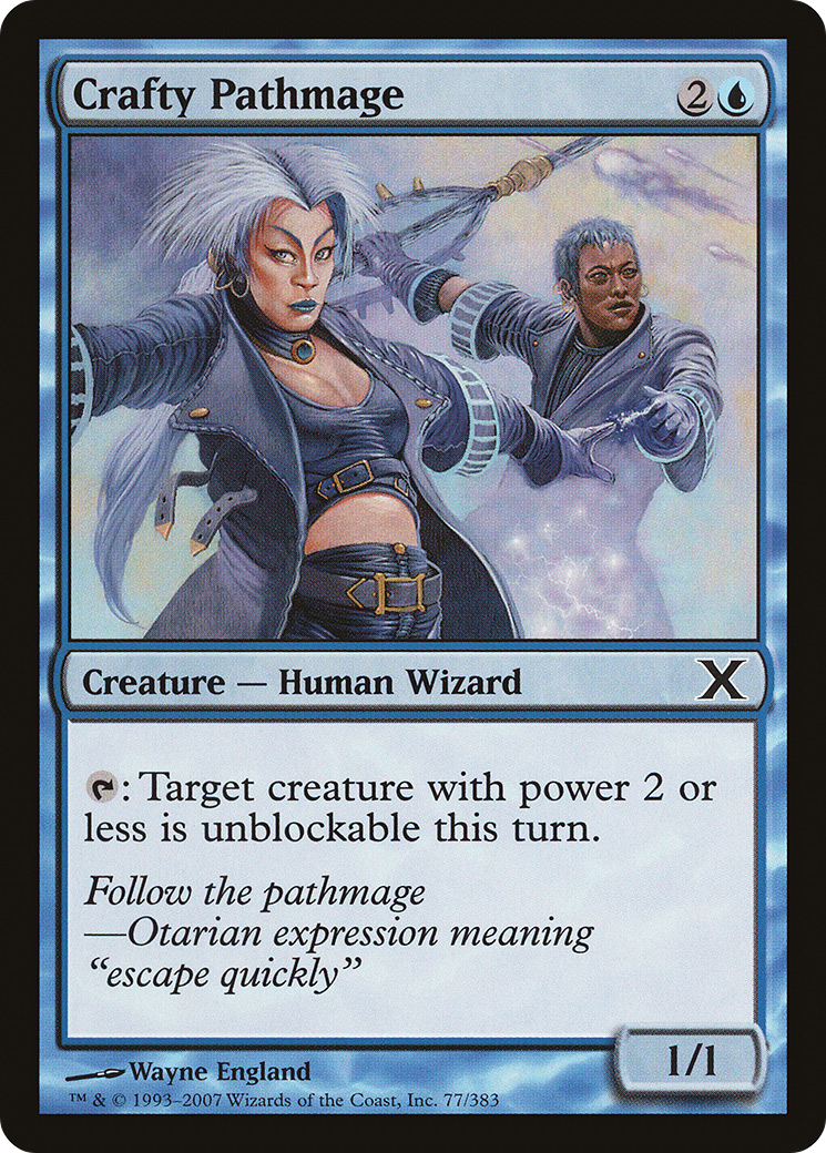 Crafty Pathmage (10E-077) - Tenth Edition