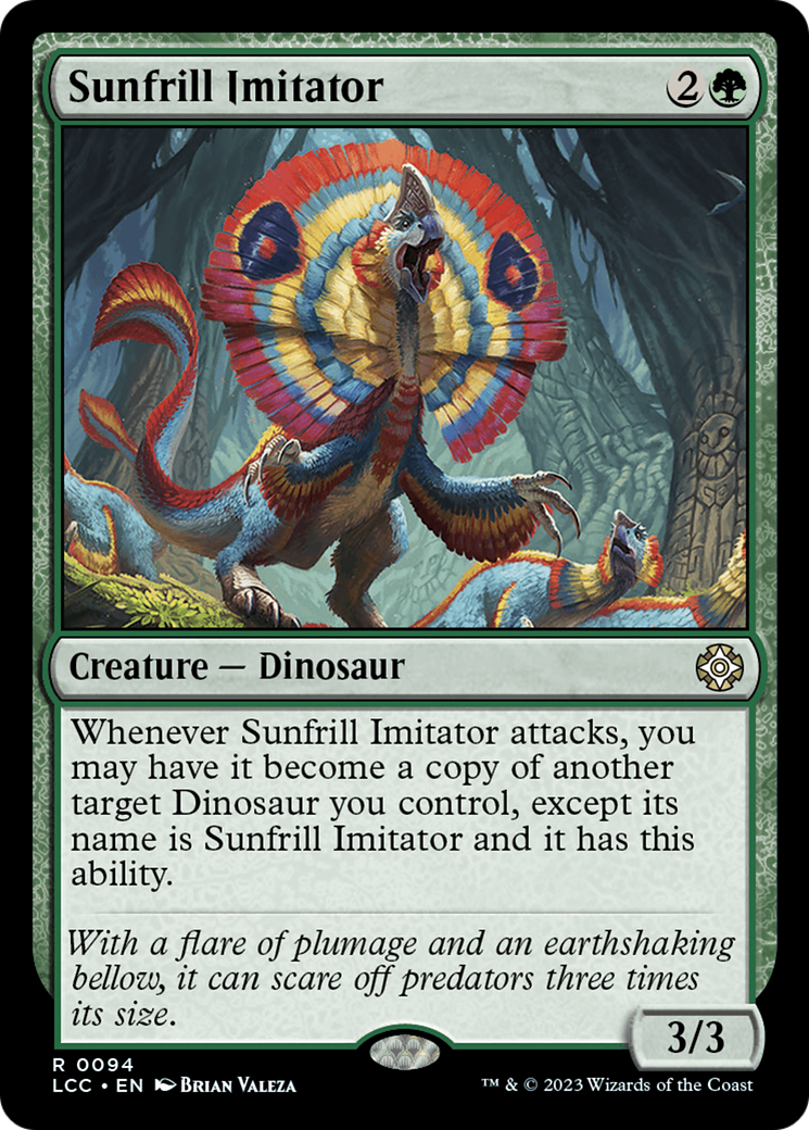 Imitateur Sunfrill [Les cavernes perdues du commandant Ixalan] 