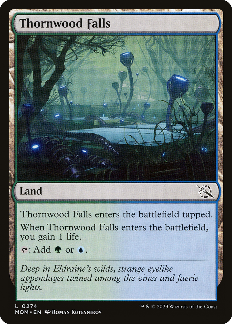 Thornwood Falls [Marche de la machine] 