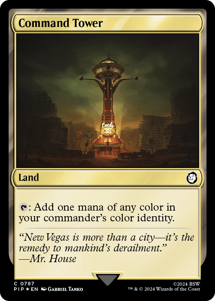 Tour de commandement (Surge Foil) [Fallout] 