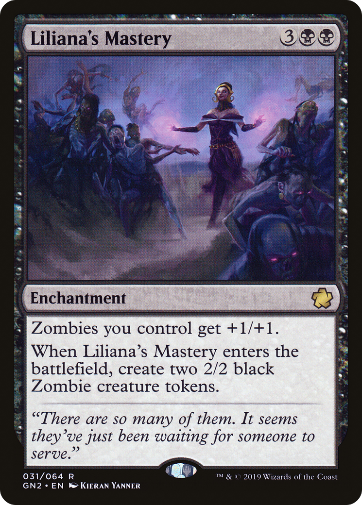 La maîtrise de Liliana [Game Night 2019] 