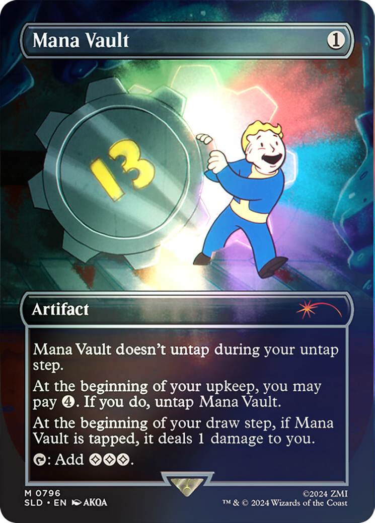Mana Vault (Rainbow Foil) [Série Secret Lair Drop] 