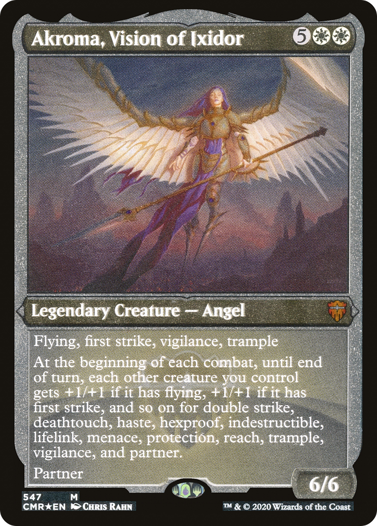 Akroma, Vision d'Ixidor (Gravé) [Commander Legends] 