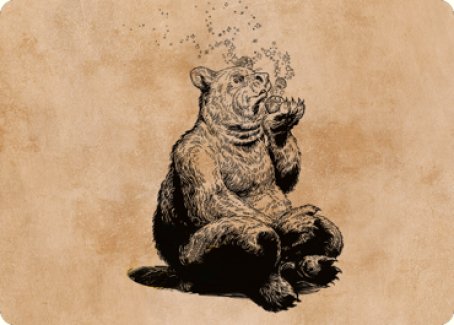 Wilson, carte d'art raffinée Grizzly [Commander Legends : Battle for Baldur's Gate Art Series] 