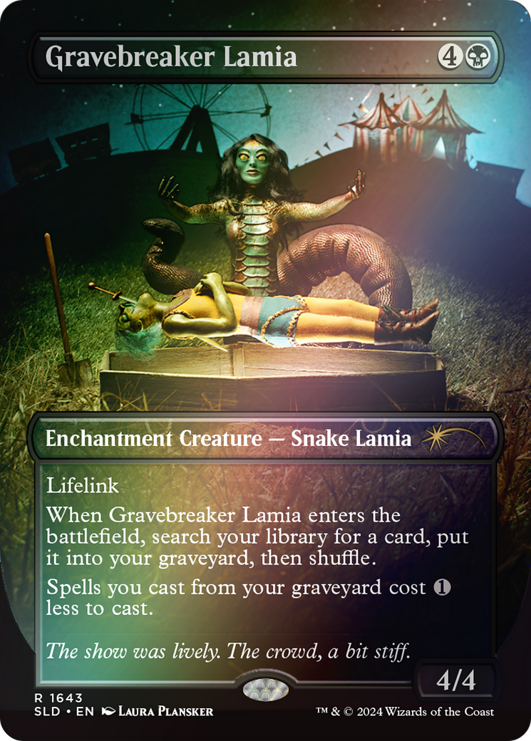 Gravebreaker Lamia (Rainbow Foil) [Série Secret Lair Drop] 