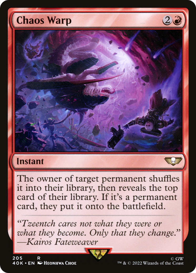 Distorsion du chaos [Warhammer 40,000] 