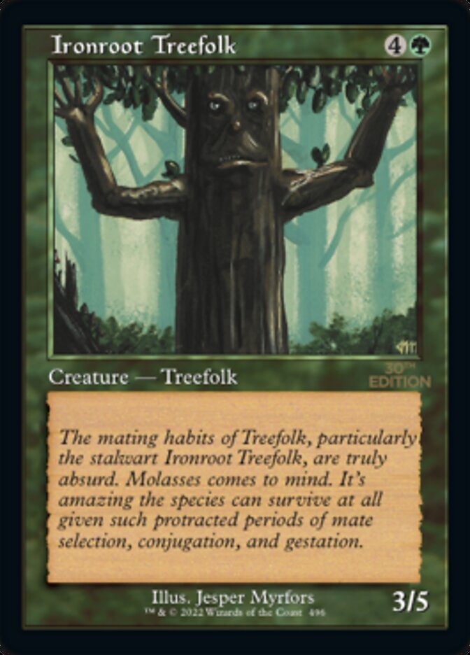 Ironroot Treefolk (Rétro) [Édition 30e anniversaire] 