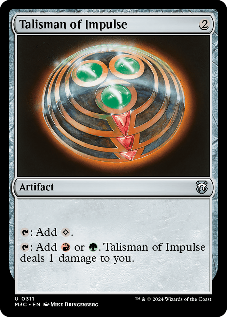 Talisman d'impulsion [Modern Horizons 3 Commander] 
