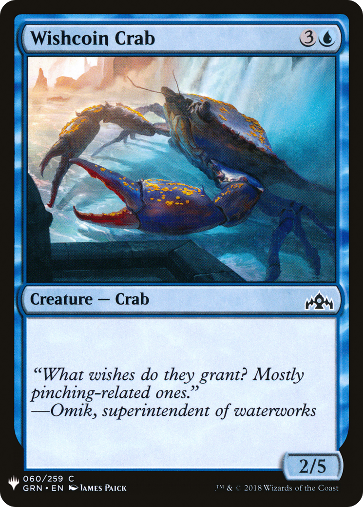 Crabe Wishcoin [Booster mystère] 