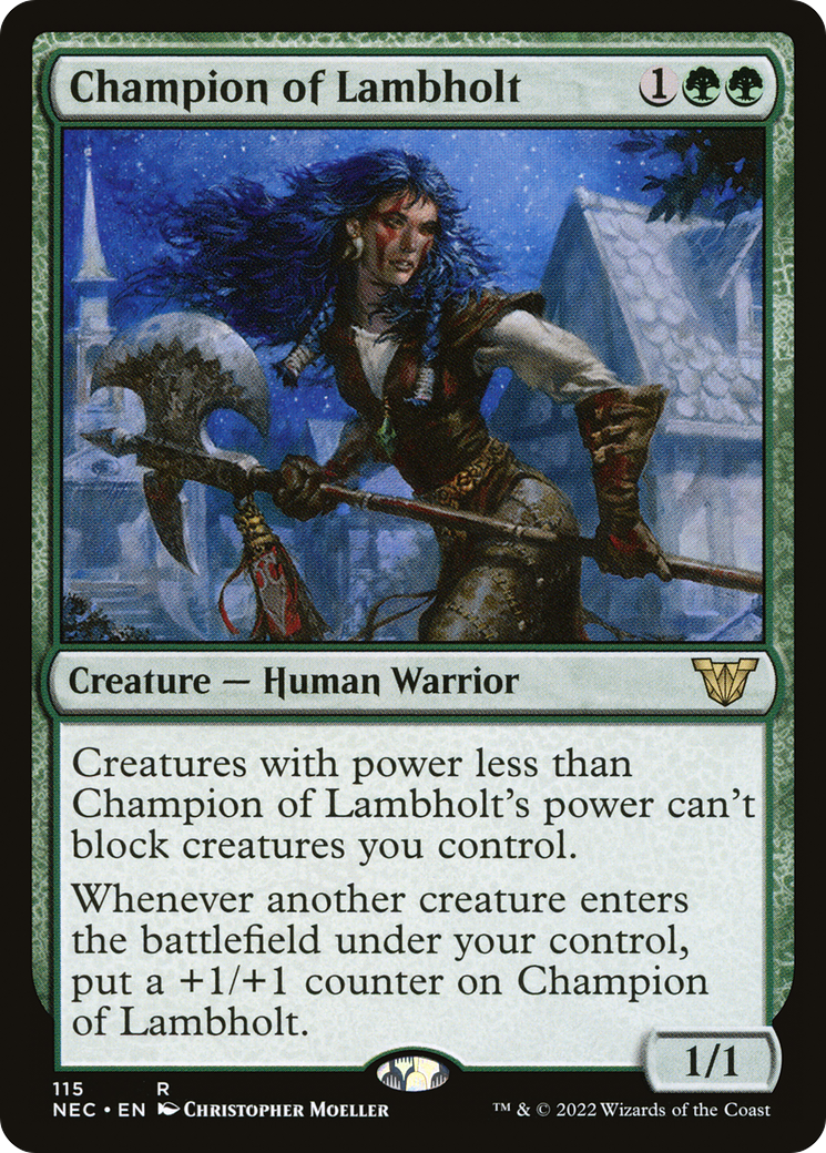 Champion de Lambholt [Kamigawa : commandant de la dynastie Neon] 