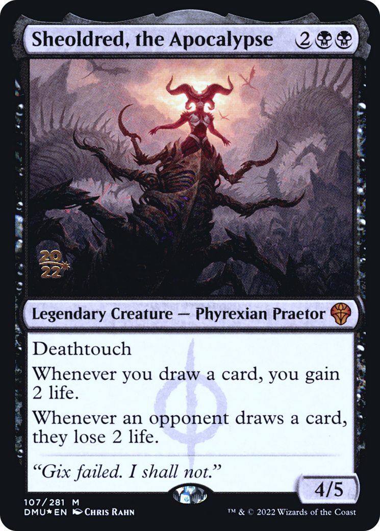 Sheoldred, l'Apocalypse [Promotions avant-première de Dominaria United] 