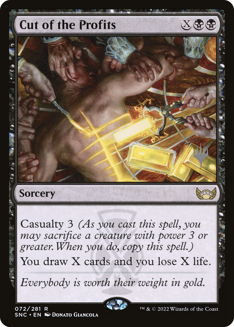 Coupe des bénéfices (Pack promotionnel) [Streets of New Capenna Promos] 