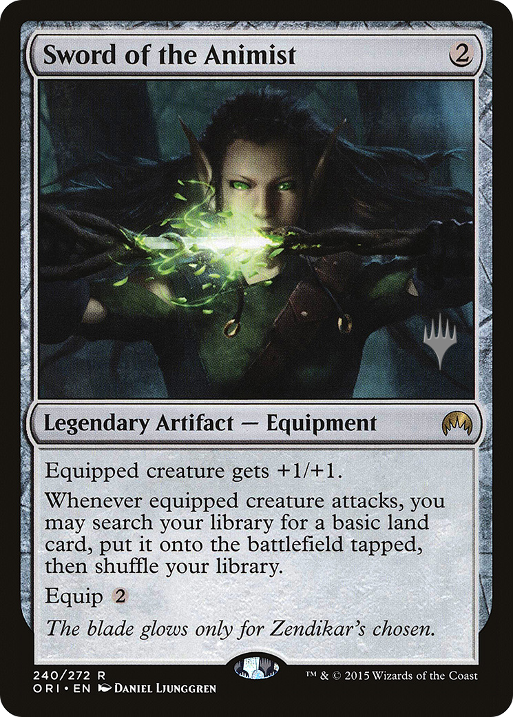 Épée de l'animiste [Magic Origins Promos] 