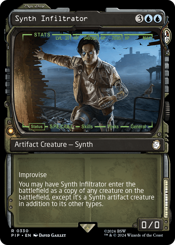 Synth Infiltrator (Vitrine) [Fallout] 