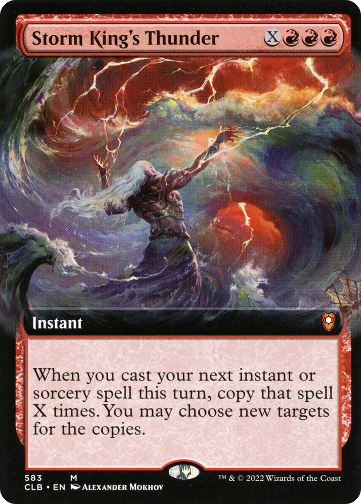 Storm King's Thunder (Art étendu) [Commander Legends : Bataille de Baldur's Gate] 