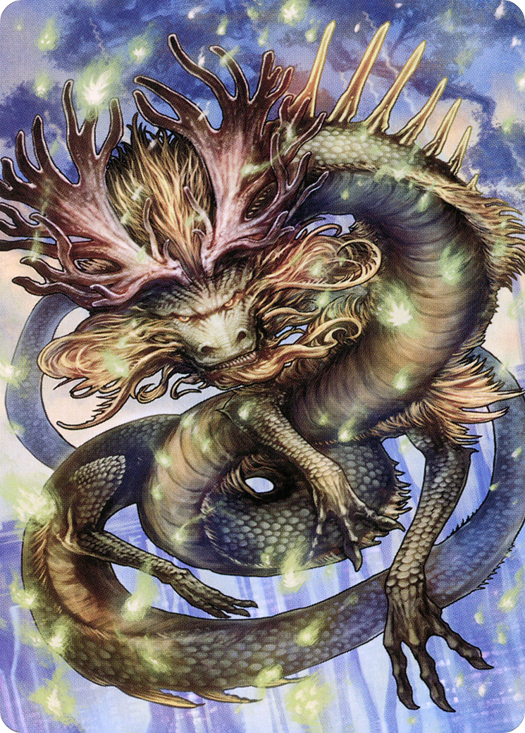 Kura, the Boundless Sky // Kura, the Boundless Sky (ANEO-066) - Neon Dynasty Art Series (Borderless) Foil