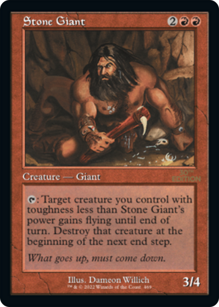 Stone Giant (Rétro) [Édition 30e anniversaire] 