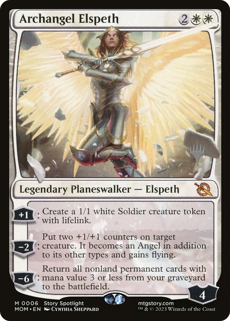 Archange Elspeth (Pack promotionnel) [Promotions de la Marche de la Machine] 