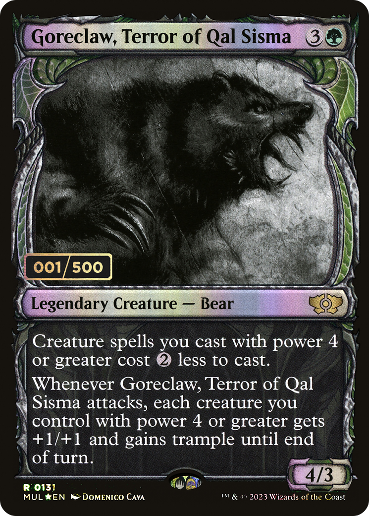 Goreclaw, Terreur de Qal Sisma (sérialisé) [Légendes multivers] 