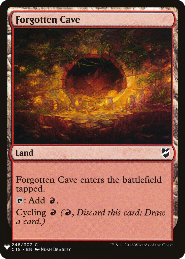 Grotte oubliée [Booster mystère] 