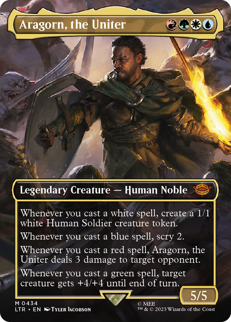 Aragorn, l'Uniteur (Art alternatif sans frontières) [Le Seigneur des Anneaux : Contes de la Terre du Milieu] 