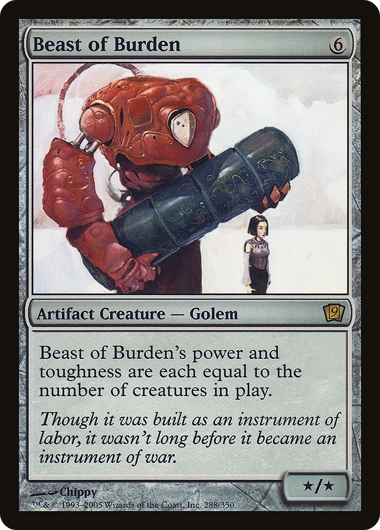 Beast of Burden (9ED-288★) - 9th Edition Foil