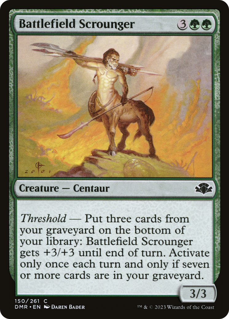 Battlefield Scrunger [Dominaria Remasterisé] 