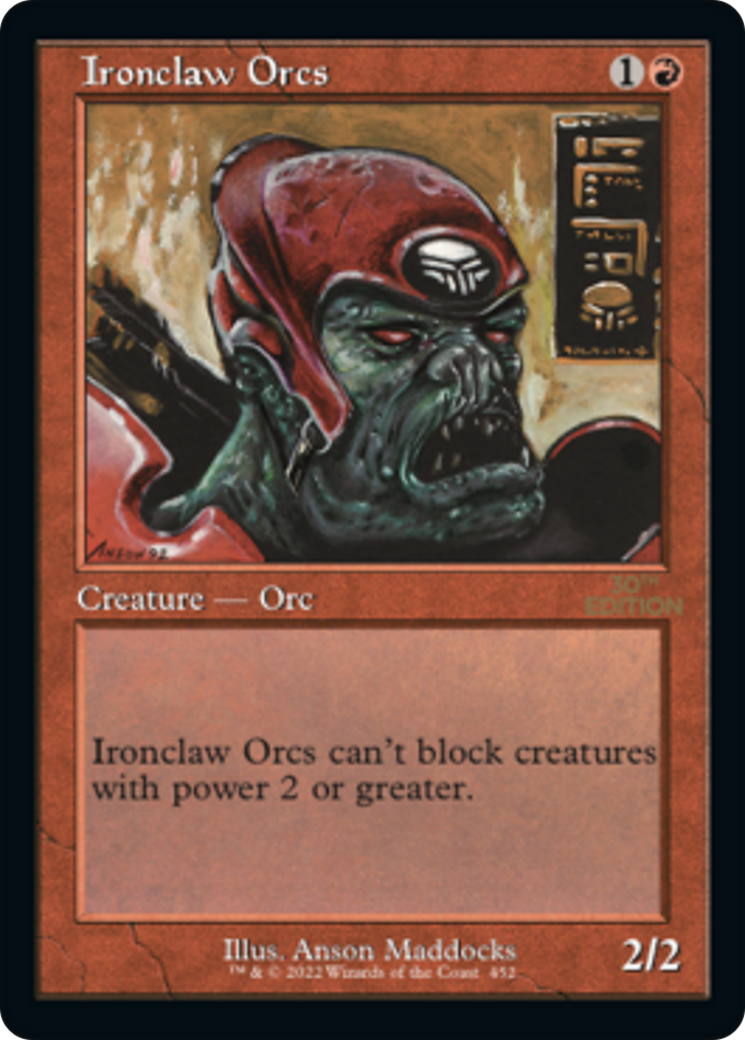 Ironclaw Orcs (Rétro) [Édition 30e anniversaire] 