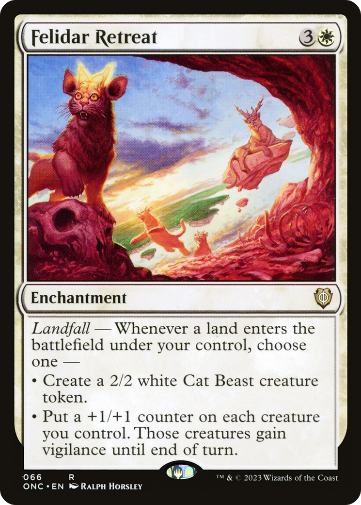 Retraite de Felidar [Phyrexia : Tous seront un seul commandant] 