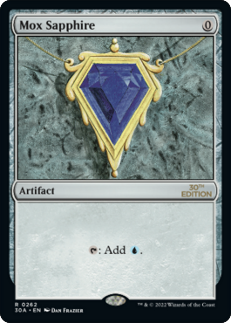 Mox Sapphire [Édition 30e anniversaire] 