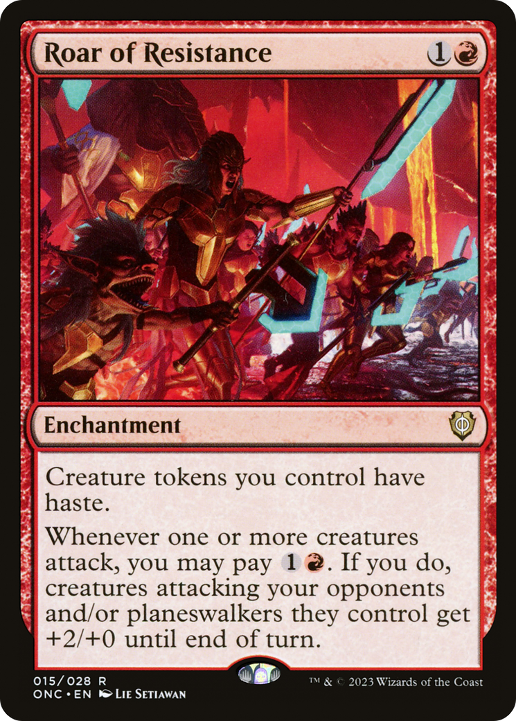 Rugissement de la résistance [Phyrexia : Tous seront un seul commandant] 