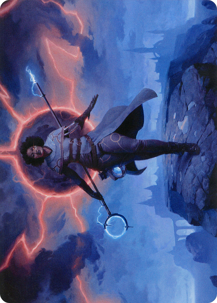Rona, Herald of Invasion Art Card [Marche de la série d'art de la machine] 