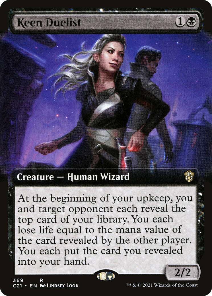 Keen Duelist (Art étendu) [Commandant 2021] 