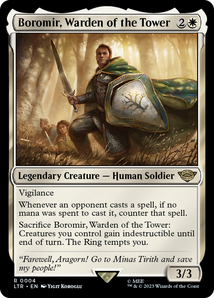Boromir, gardien de la tour [Le Seigneur des Anneaux : Les Contes de la Terre du Milieu] 