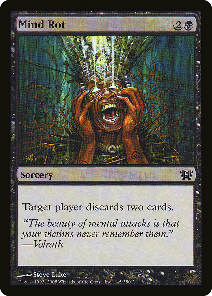 Mind Rot (9ED-145★) - 9th Edition