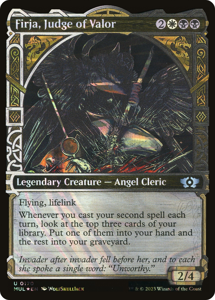 Firja, juge de la vaillance (Halo Foil) [Multiverse Legends] 