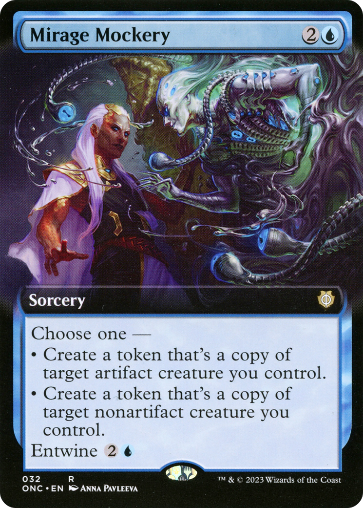 Mirage Mockery (Extended Art) [Phyrexia : Tous seront un seul commandant] 
